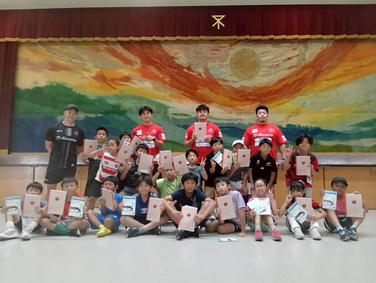よどがわラグビーフェスタの集合写真